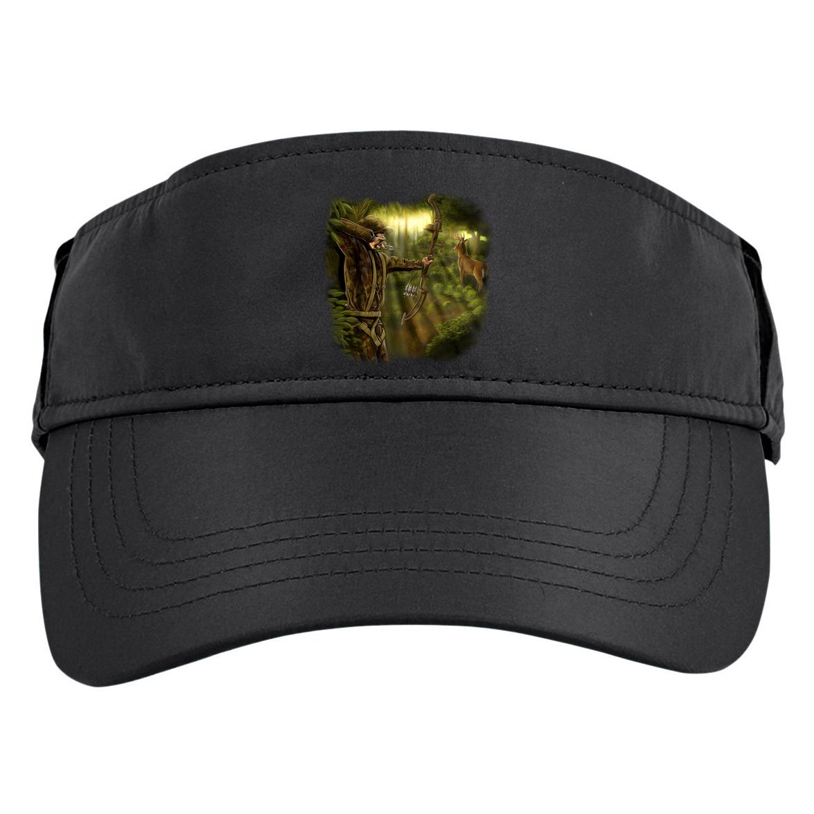 Wildlife Deer Bow Hunter Adult Drive Performance Visor