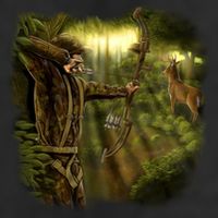 Wildlife Deer Bow Hunter Adult Drive Performance Visor