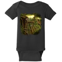 Wildlife Deer Bow Hunter Baby Bodysuit