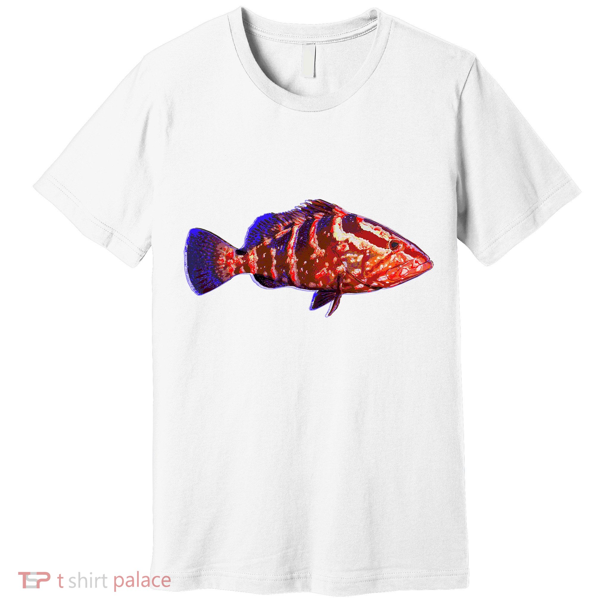 Wildlife Funky Grouper Premium T-Shirt