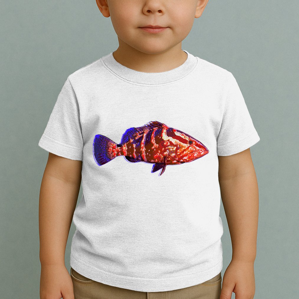 Wildlife Funky Grouper Toddler T-Shirt