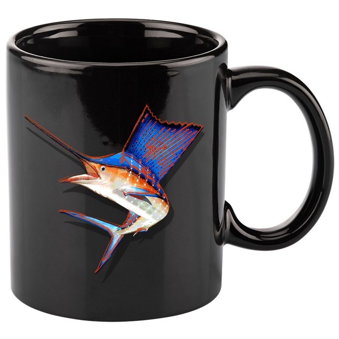 Wildlife Funky Sailfish 11oz C Handle Ceramic Mug