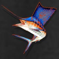 Wildlife Funky Sailfish 11oz C Handle Ceramic Mug