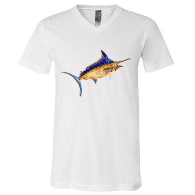 Wildlife Funky Swordfish V-Neck T-Shirt