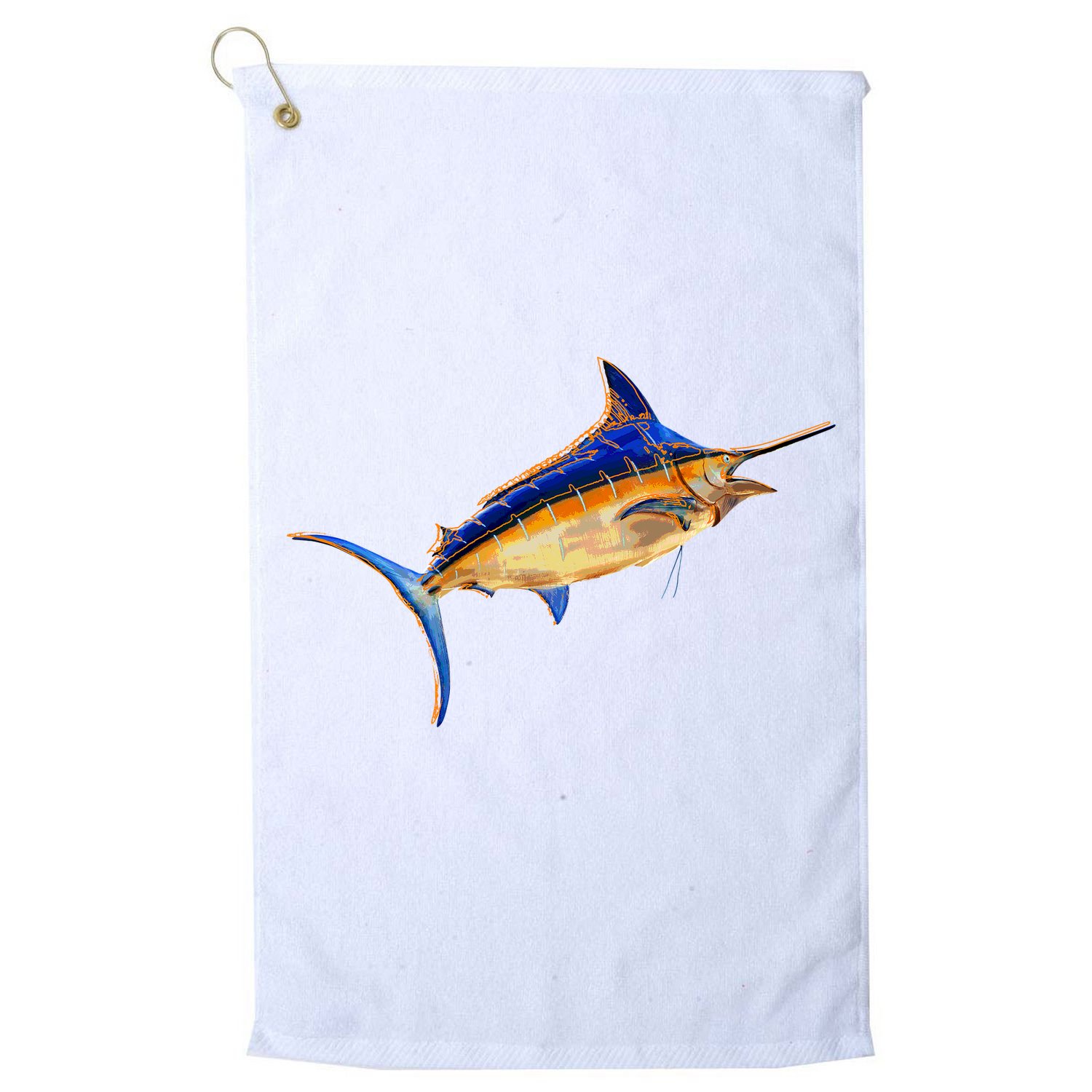 Wildlife Funky Swordfish Golf Towel