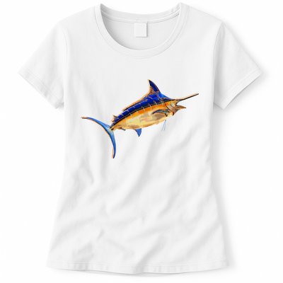 Wildlife Funky Swordfish Womens T-Shirt