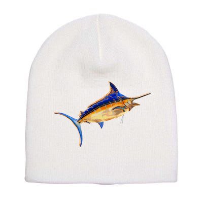 Wildlife Funky Swordfish Short Acrylic Beanie
