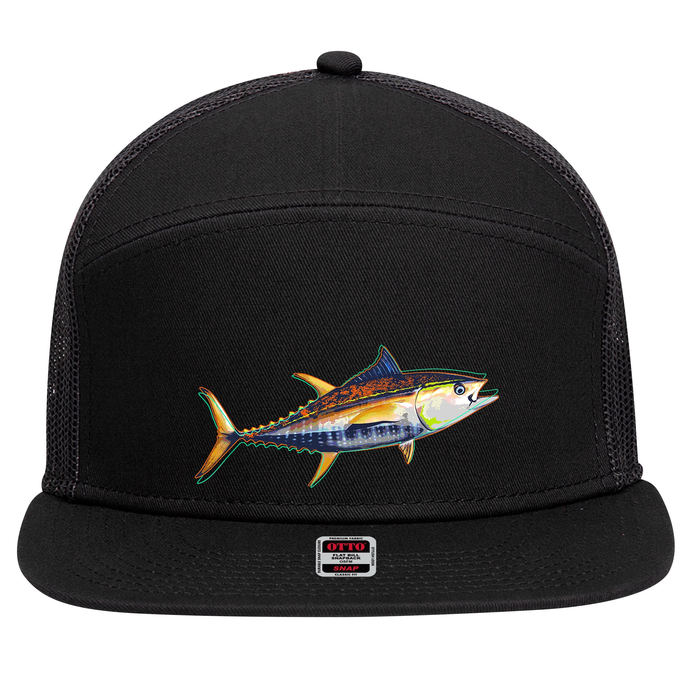 Wildlife Funky Tuna 7 Panel Mesh Trucker Snapback Hat