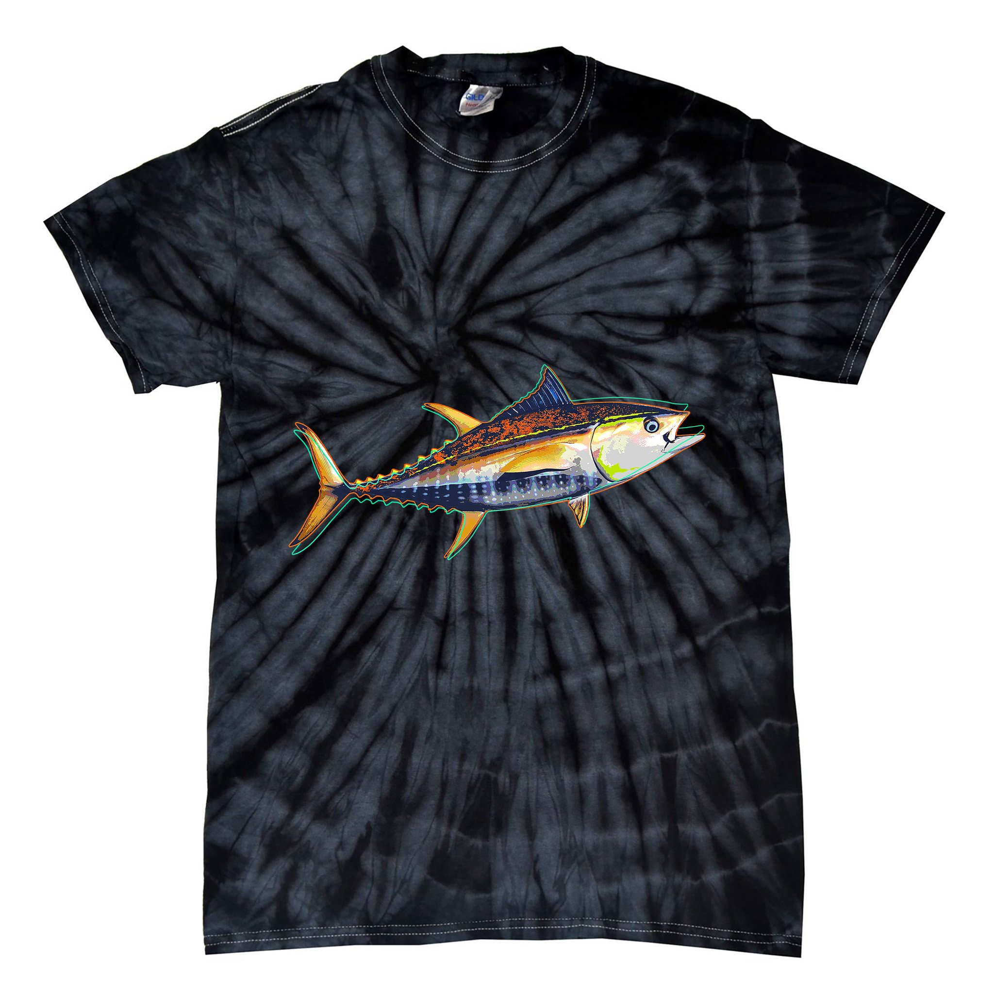 Wildlife Funky Tuna Tie-Dye T-Shirt