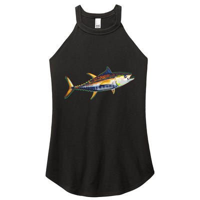 Wildlife Funky Tuna Women's Perfect Tri Rocker Tank