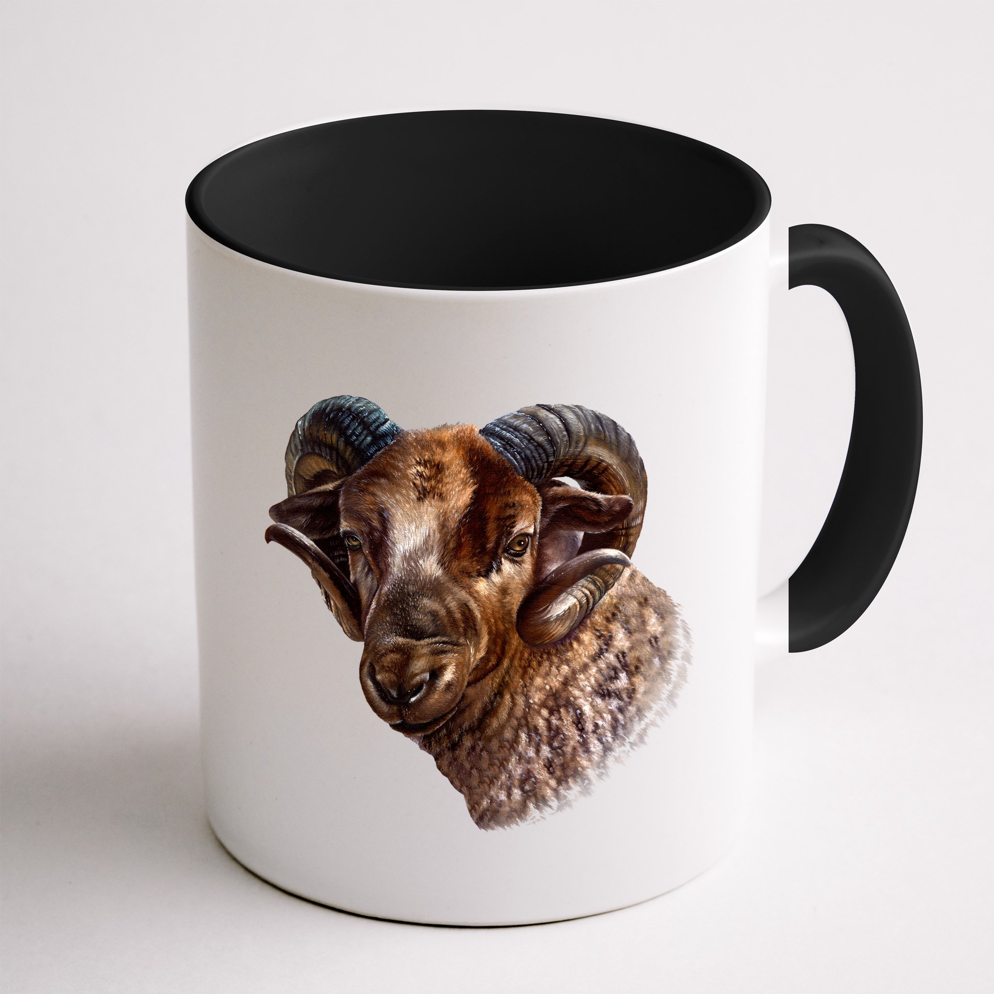 Wildlife Ram Stare Mug