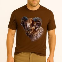 Wildlife Ram Stare Cooling Performance Crew T-Shirt