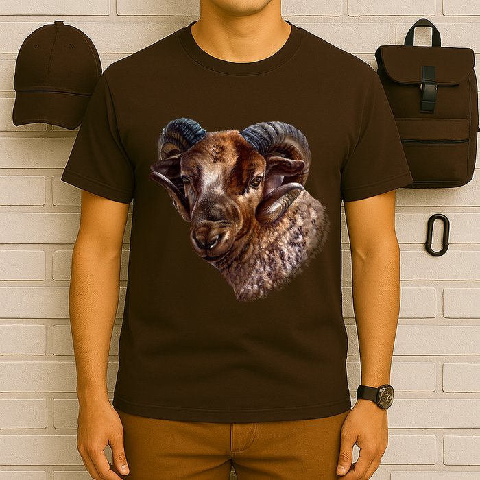 Wildlife Ram Stare T-Shirt