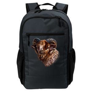 Wildlife Ram Stare Daily Commute Backpack