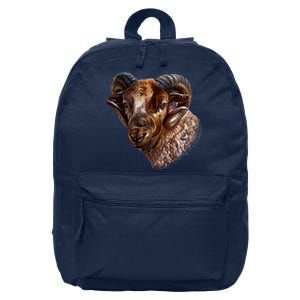 Wildlife Ram Stare 16 in Basic Backpack