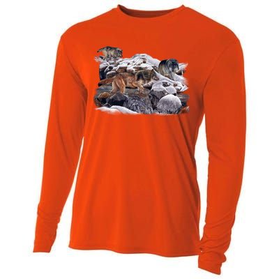 Wildlife Wolf Creek Cooling Performance Long Sleeve Crew