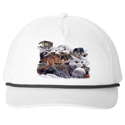 Wildlife Wolf Creek Snapback Five-Panel Rope Hat