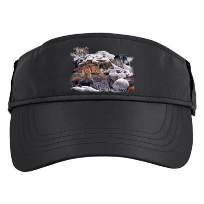 Wildlife Wolf Creek Adult Drive Performance Visor