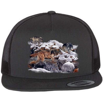 Wildlife Wolf Creek Flat Bill Trucker Hat