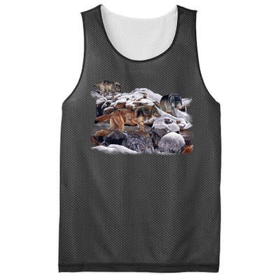 Wildlife Wolf Creek Mesh Reversible Basketball Jersey Tank