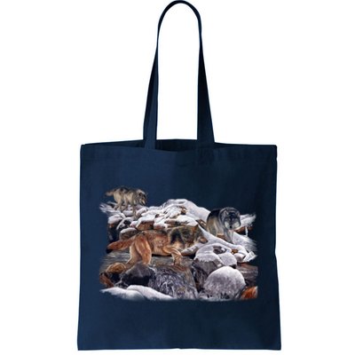 Wildlife Wolf Creek Tote Bag