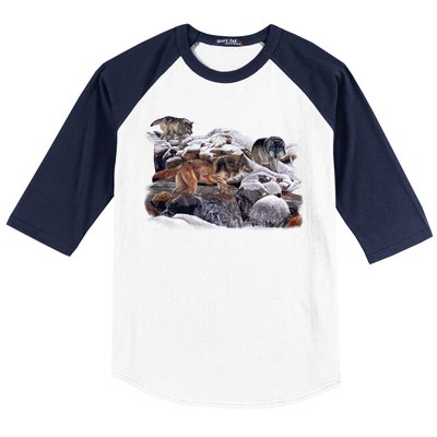 Wildlife Wolf Creek Baseball Sleeve Shirt