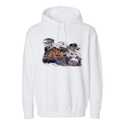 Wildlife Wolf Creek Garment-Dyed Fleece Hoodie