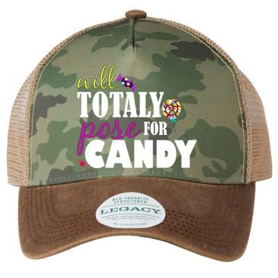 Will Totally Pose For Candy Legacy Tie Dye Trucker Hat