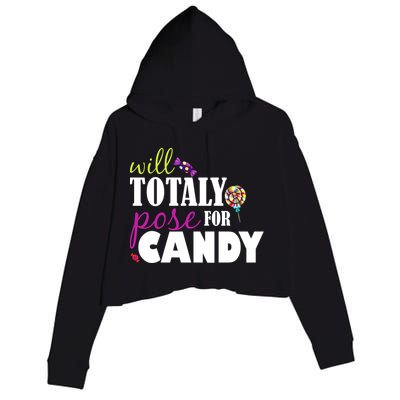 Will Totally Pose For Candy Crop Fleece Hoodie