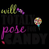 Will Totally Pose For Candy 16oz Travel Tumbler
