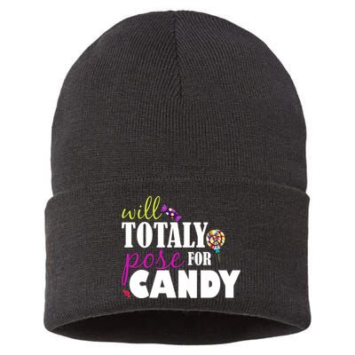 Will Totally Pose For Candy Sustainable Knit Beanie