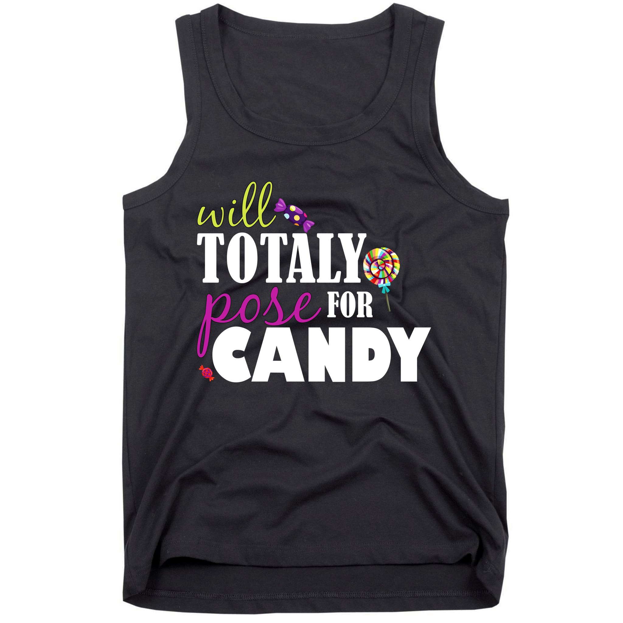 Will Totally Pose For Candy Tank Top