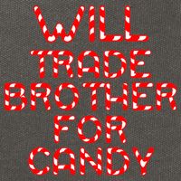 Will Trade Brother For Candy Cotton Canvas Backpack