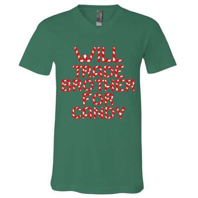 Will Trade Brother For Candy V-Neck T-Shirt