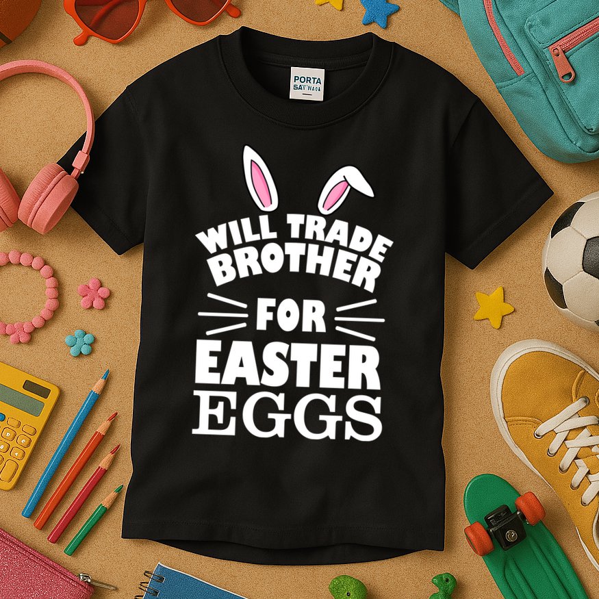 Will trade brother for eggs Kids T-Shirt