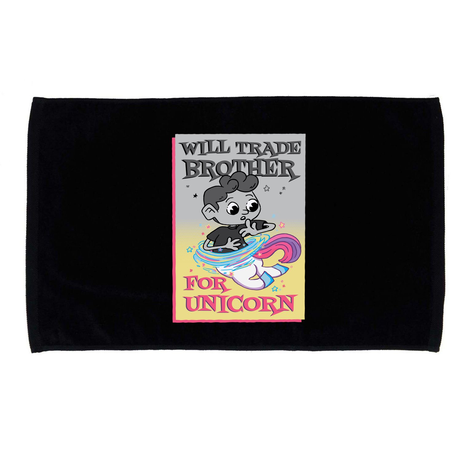 Will Trade Brother For Unicorn Microfiber Hand Towel