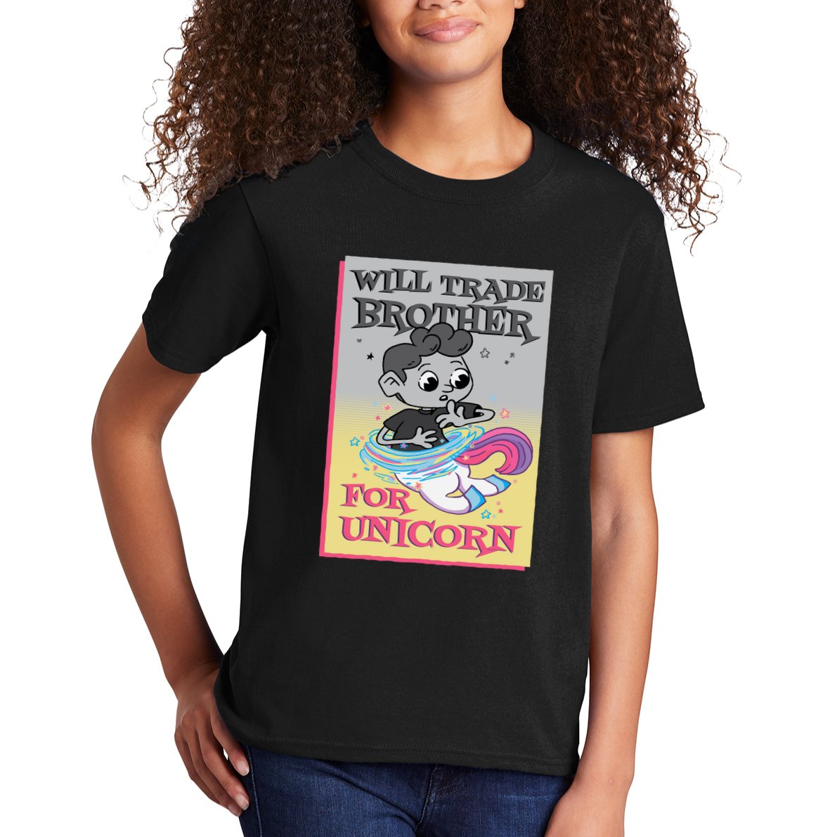 Will Trade Brother For Unicorn Kids T-Shirt