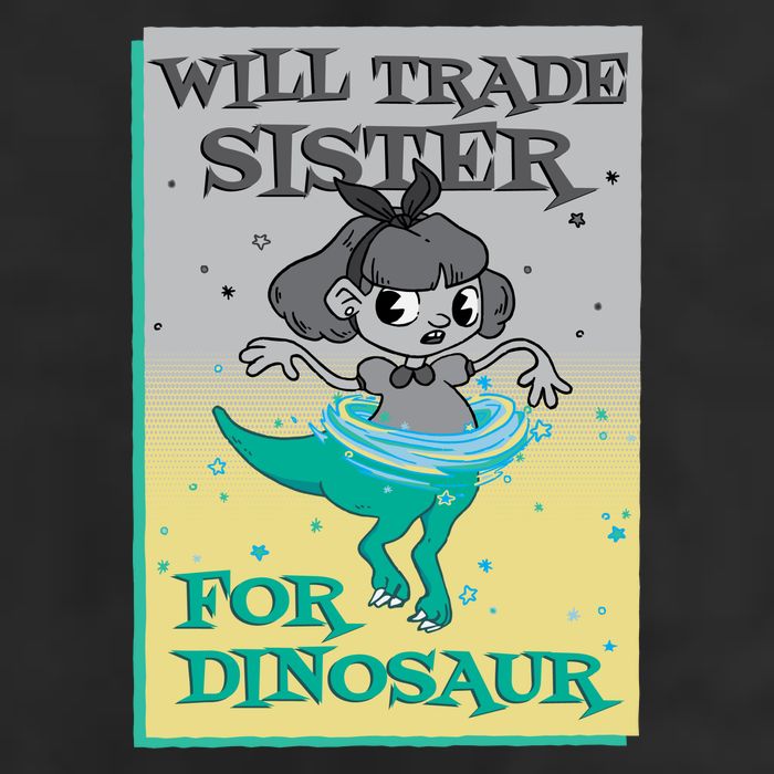 Will Trade Sister For Dinosaur 25L Jumbo Tote