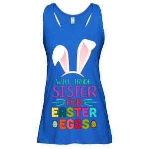 Will Trade Sister For Easter Eggs Ladies Essential Flowy Tank