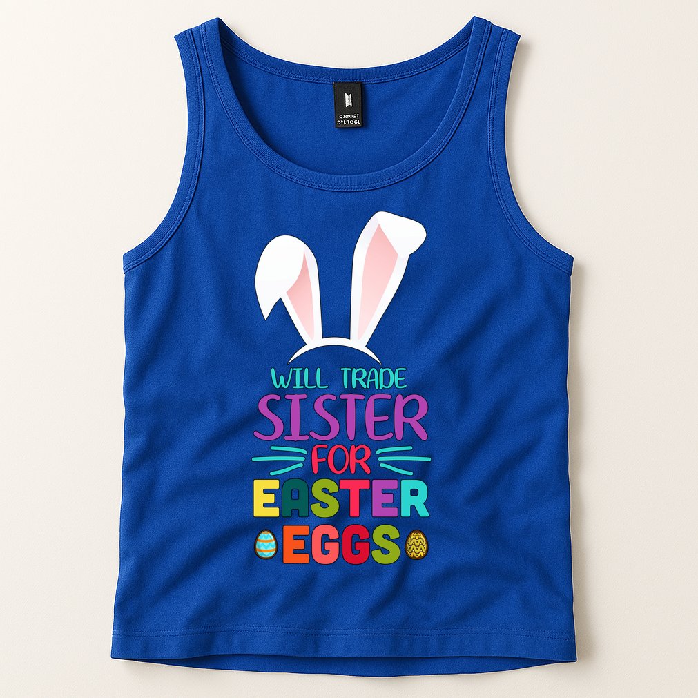 Will Trade Sister For Easter Eggs Tank Top