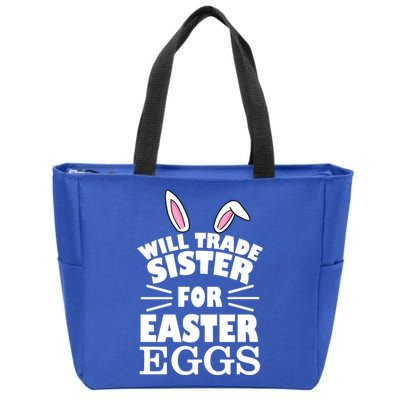 Will Trade Sister For Eggs Zip Tote Bag