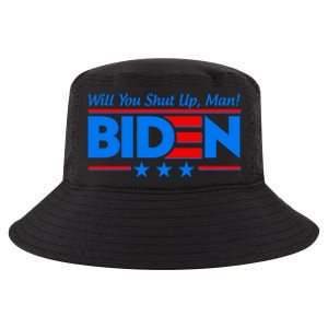 Will You Shut Up Man Biden 2020 Election Debate Quote Cool Comfort Performance Bucket Hat