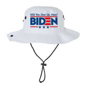 Will You Shut Up Man Biden 2020 Election Debate Quote Legacy Cool Fit Booney Bucket Hat