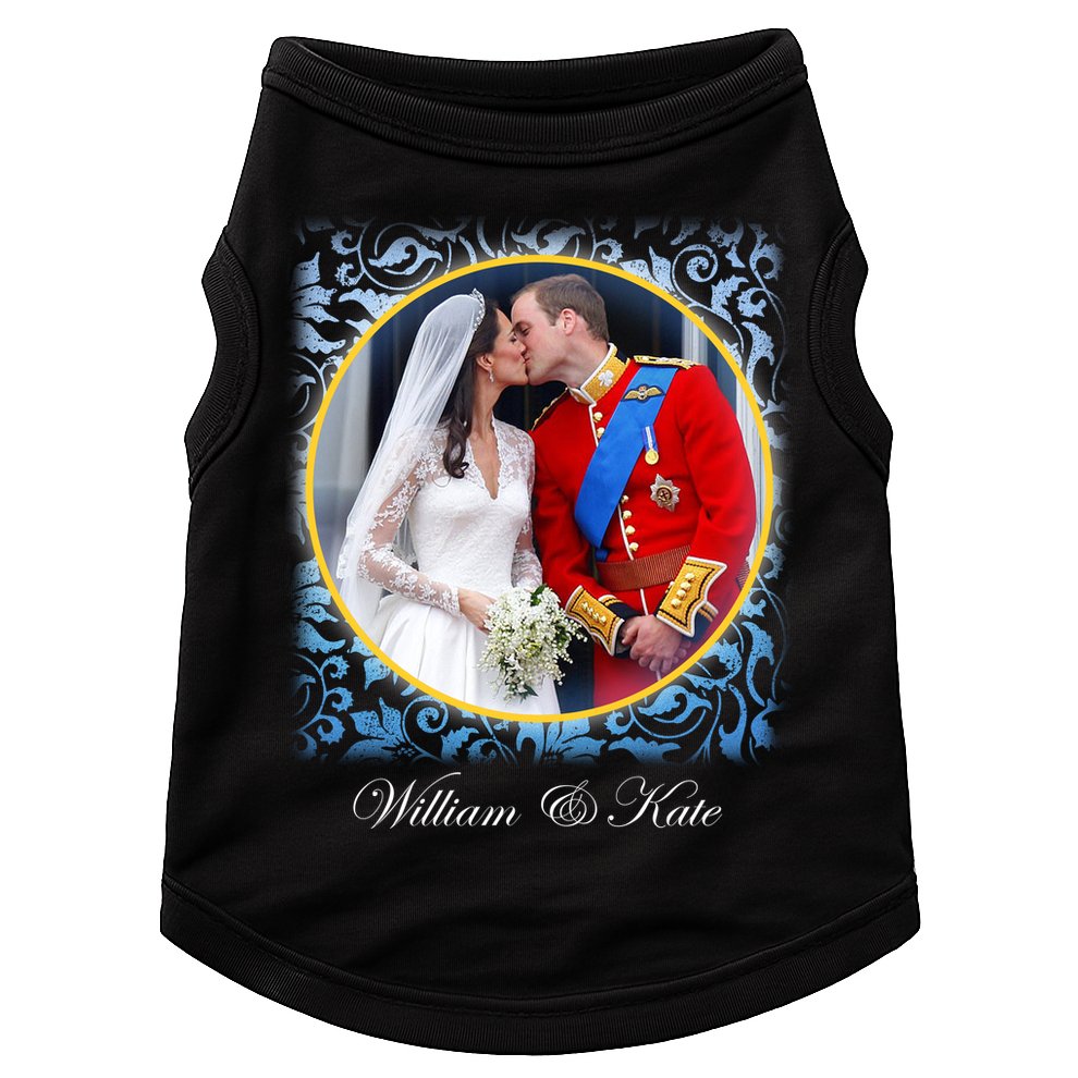 William & Kate Royal Wedding Photo Doggie Tank