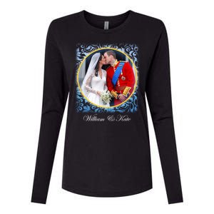 William & Kate Royal Wedding Photo Womens Cotton Relaxed Long Sleeve T-Shirt