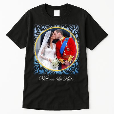 William & Kate Royal Wedding Photo Tall T-Shirt