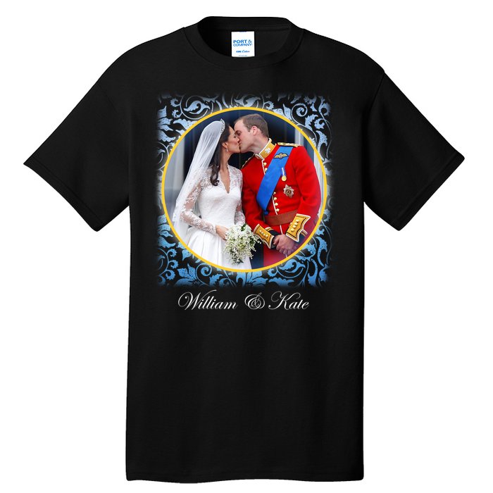 William & Kate Royal Wedding Photo Tall T-Shirt