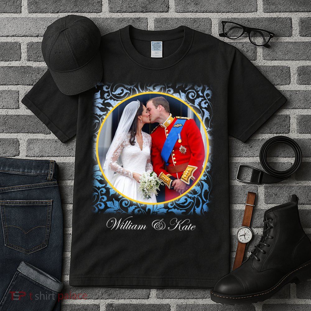 William & Kate Royal Wedding Photo Tall T-Shirt