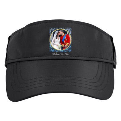 William & Kate Royal Wedding Photo Adult Drive Performance Visor
