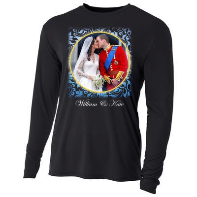 William & Kate Royal Wedding Photo Cooling Performance Long Sleeve Crew